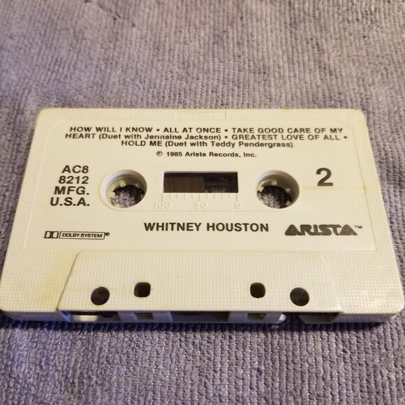 Vintage Whitney Houston Whitney Houston cassette tape - Picture 5 of 6